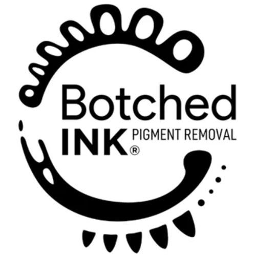 logo botched ink pigment removal